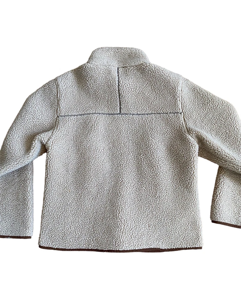 Jaqueta feminina shearling com zíper completo acima do nível do mar 10.000 pés tamanho G - Imagem 3 de 4