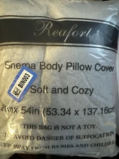 Sherpa Body Pillow Cover