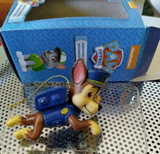 2017 Paw Patrol Puppy Kids Nickelodeon Christmas Ornament In Box Policeman