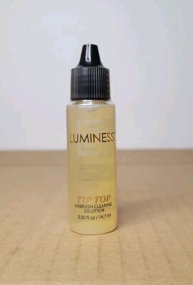 Luminess Air Tip Top Airbrush Cleaning Solution .50 fl oz - NEW & SEALED!