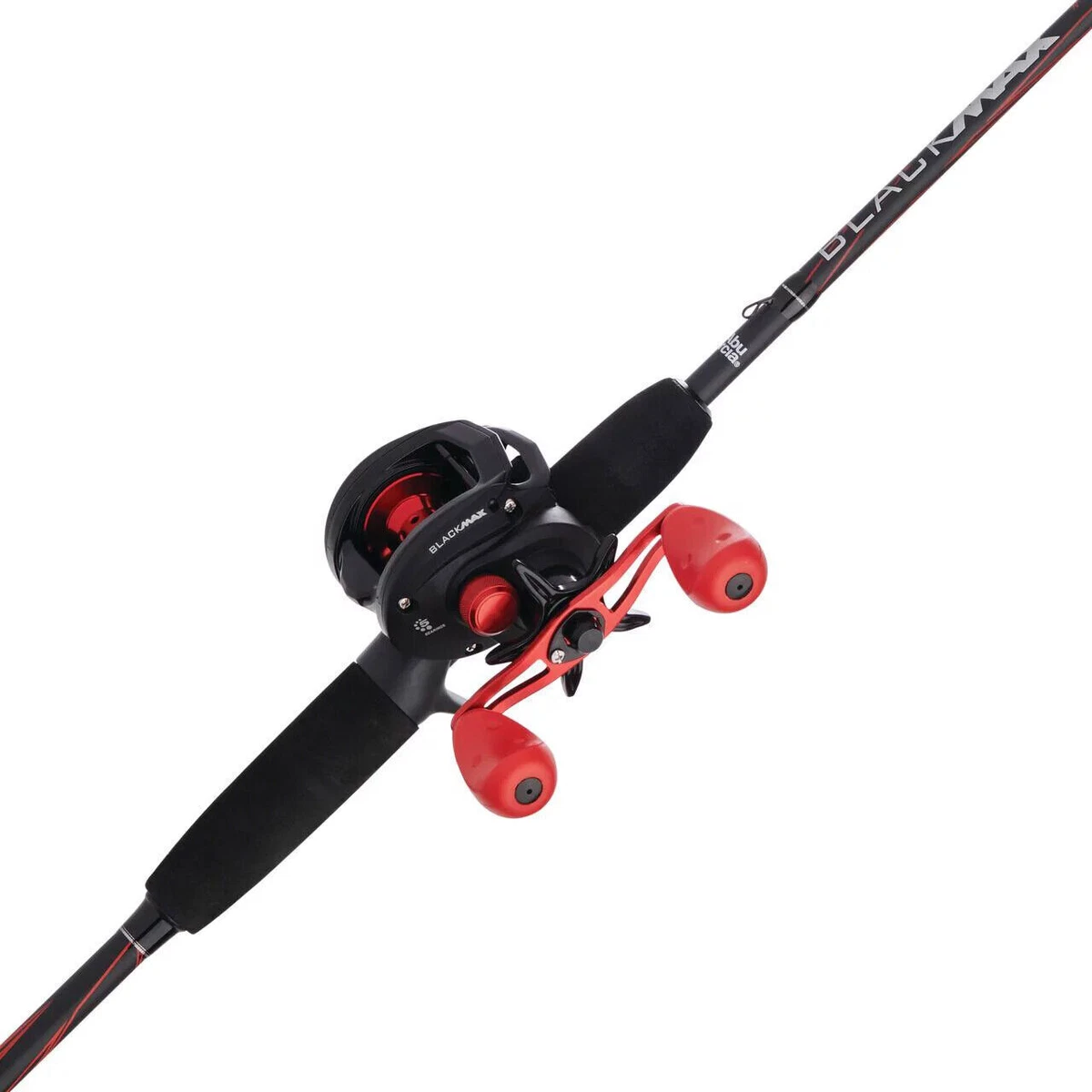 Abu Garcia 6'6” Black Max Fishing Rod and Reel Baitcast Combo 36282986688