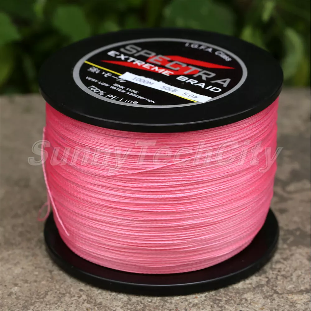 Pink fishing line deals