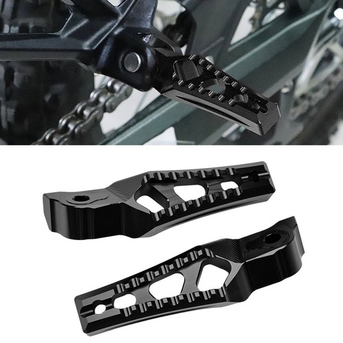 For Sur-Ron Ultra Bee 2023 2024 Billet Passenger Foot Pegs Footrest Pedals Black - Picture 2 of 13