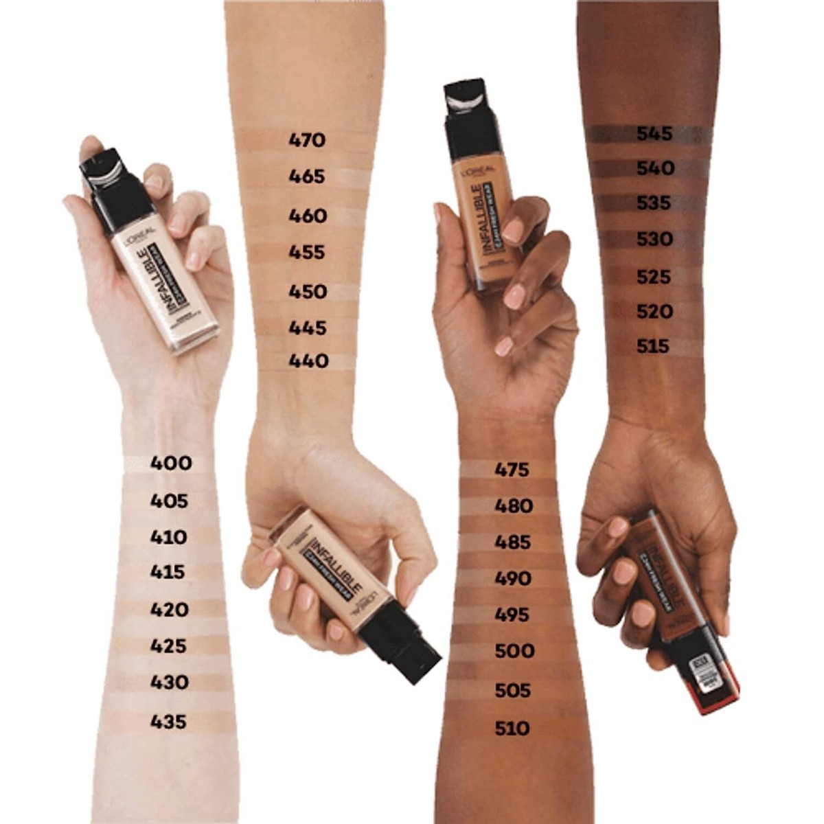 Loreal Paris Infallible Foundation Up To 24H Wear SPF 25 (CHOOSE