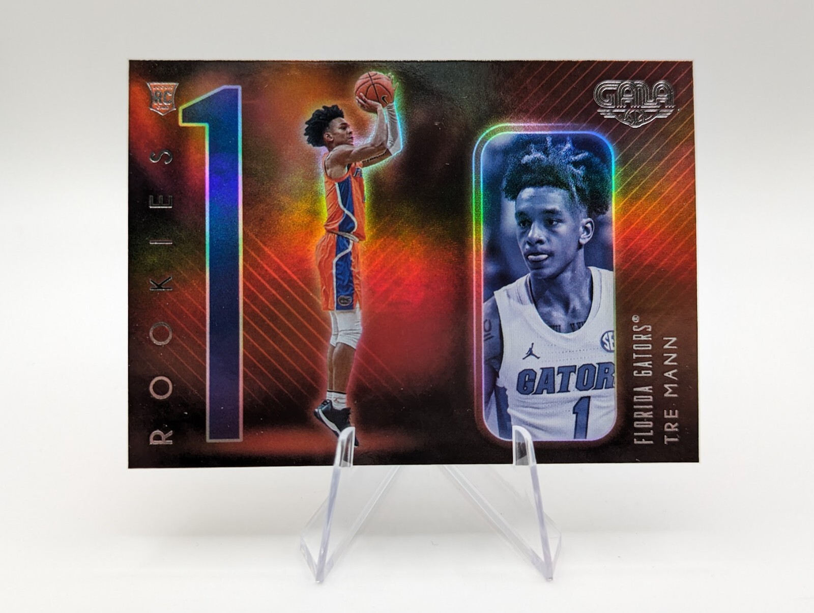 Tre Mann 2021 Chronicles Gala Draft Picks Holo RC #194 Gators