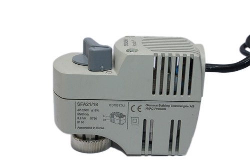 SIEMENS SFA21/18 ELECTRIC ACTUATOR - Picture 6 of 8