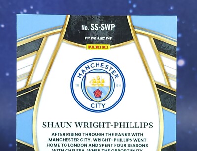 Shaun Wright Phillips Auto 2023-24 Panini Select Premier League