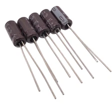 50pcs Electrolytic Capacitors 33uF 33mfd 35V +105℃ Radial 5 x 12mm