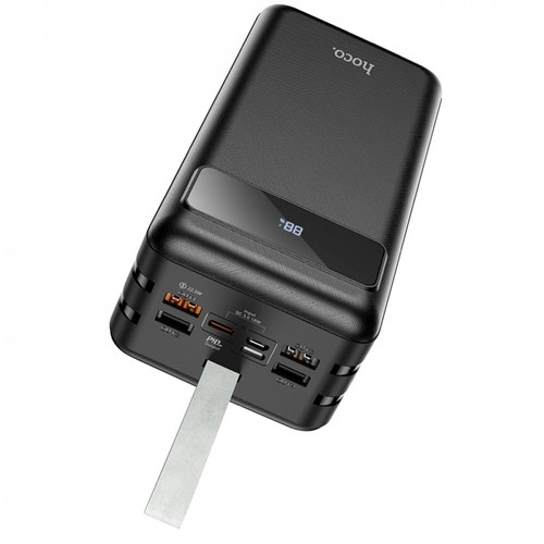 Hoco J86B 60000mAh 22.5W Power Master Power Bank with LED Lamp - Black - 第 4/6 張圖片