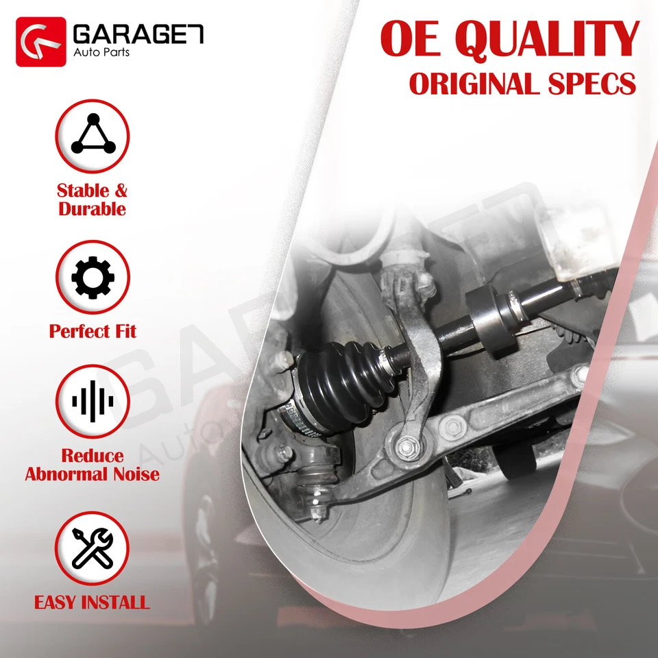 Par de montaje de eje trasero CV para Acura NSX 1991-2005 transmisión automática 3,0 L 3,2 L V6 Foto 3 de 4