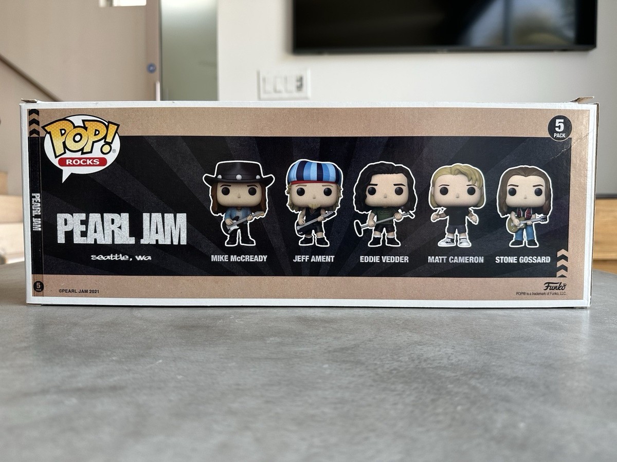 ★パール ジャム フィギュア PEARL JAM Pop! Vinyl Amazon.com: Funko POP Rocks: Pearl Jam - 5PK,Multicolor