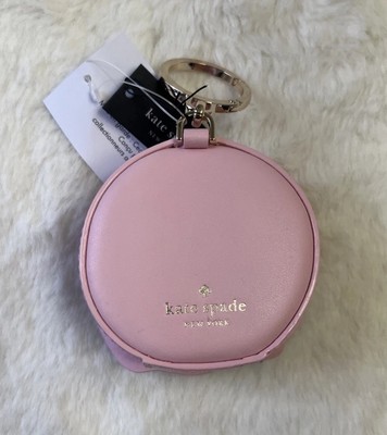 NWT Kate Spade Rose Flora 3D Coin Purse Bag Charm Novelty