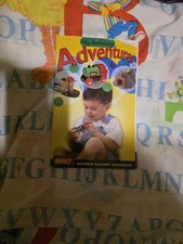 VTG My Railway Adventures Brio Wooden Railway Wishbook ONLY 2000 USA