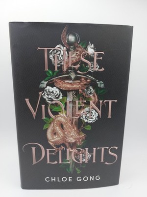 Signed Fairyloot These Violent Delights & Our Violent Ends  Chloe Gong Sprayed E