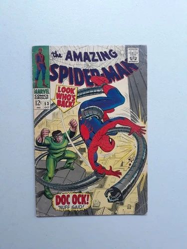 Amazing Spiderman 53 Marvel Comics 1967 Spider-man Qualified