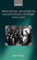 Jan Fergus | Provincial Readers In Eighteenth-Century England | Buch | Englisch
