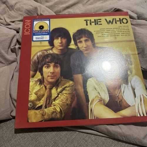 The Who - Icon- LP Geffen Limited Gustard Yellow Vinyl Sealed