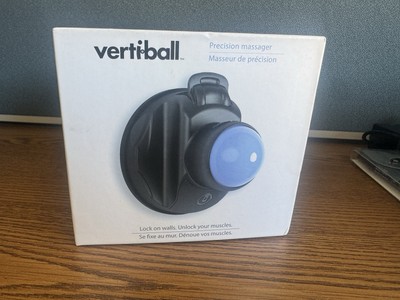 Vertiball Mountable Muscle Massage Ball for Pain Relief Suction Cup Self Back.