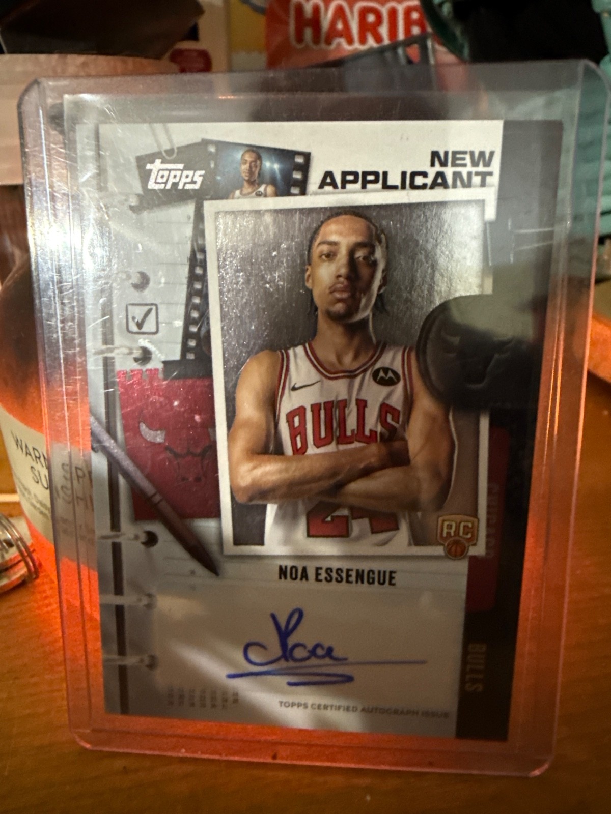 2025-26 Topps - New Applicants Autographs Noa Essengue #NA-NE (AU, RC)