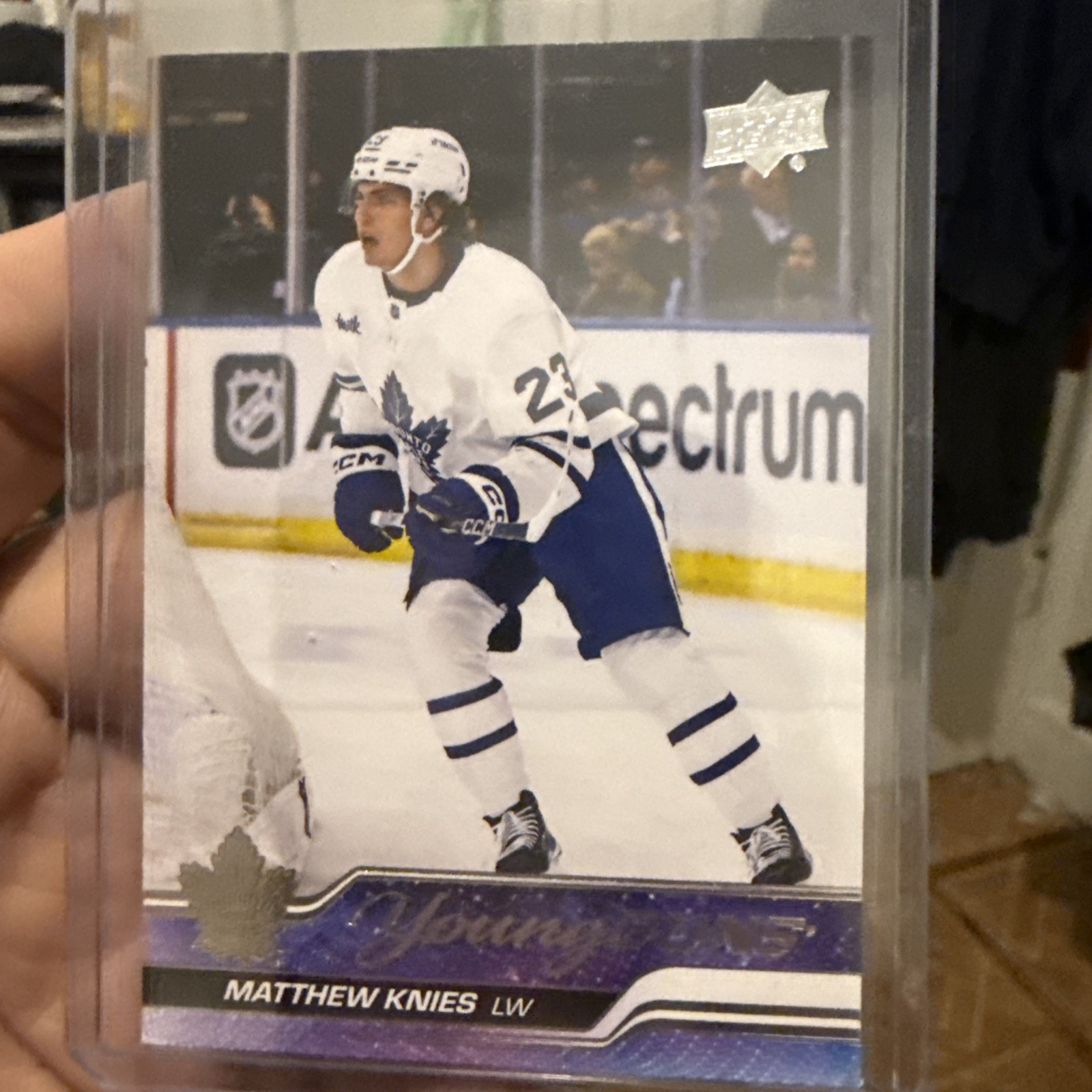 2023-24 Upper Deck Series 1 Young Guns Matthew Knies #222