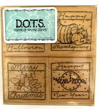 D.O.T.S.  4 Stamps 2000 Holidays - NEW