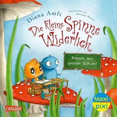 Maxi Pixi 393: Die kleine Spinne Widerlich: Komm, wir spielen Schule! (393) Amft