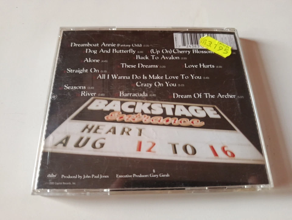 Heart The Road Home CD UK & Europe 1995 - Immagine 3 di 3