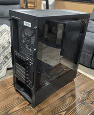 Phanteks Eclipse G300A , Mid-tower, tempered glass, 3 corsair fans rgb
