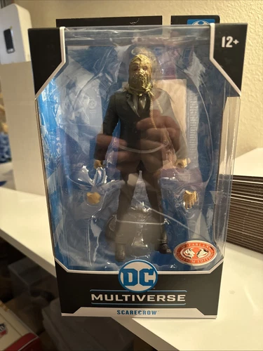 McFarlane DC Multiverse Batman Begins SCARECROW Red Platinum Dark Knight