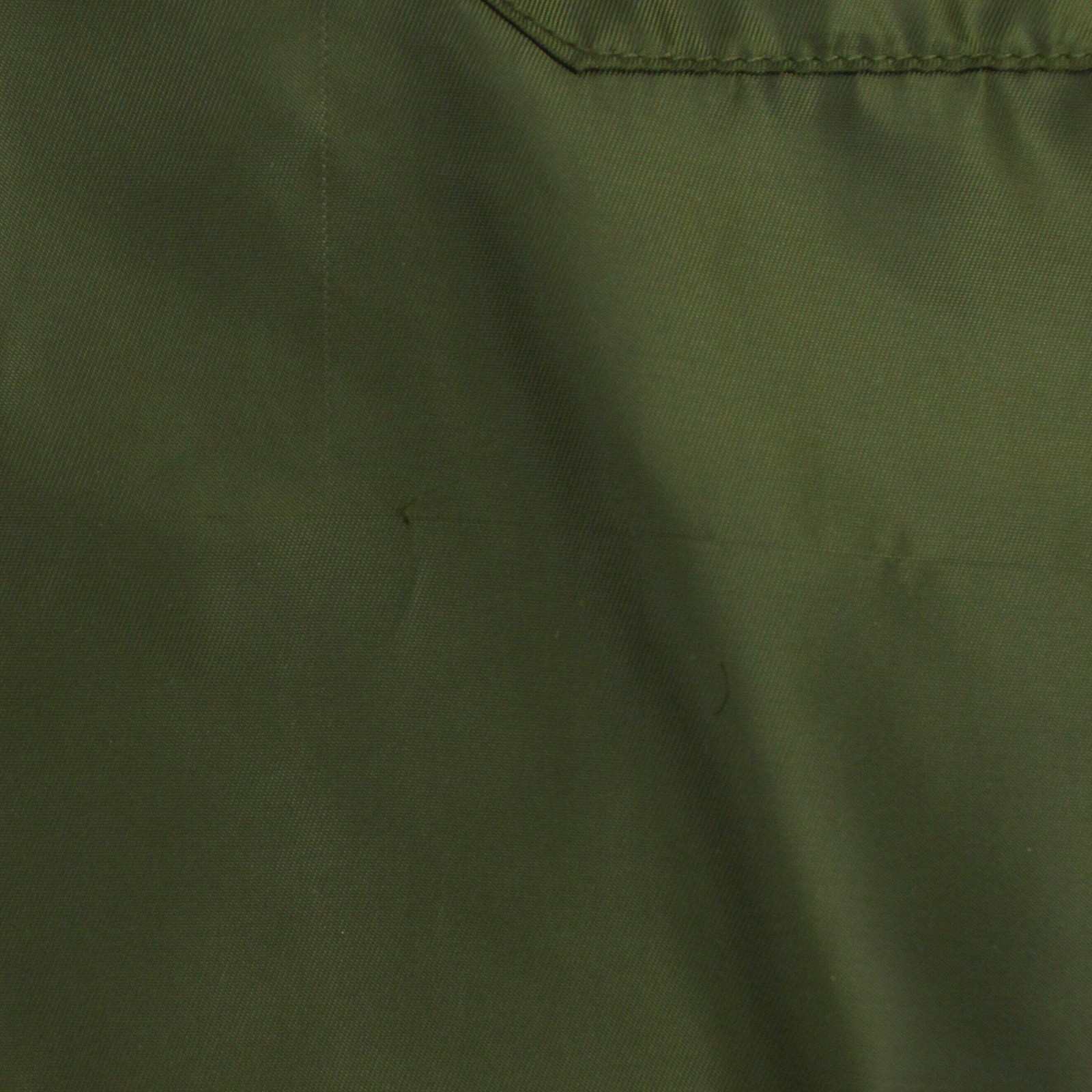 Engineered Garments Olive Polyester Satin Cagoule… - image 5