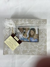 Set of 2 Recollections Signature Burlap Photo Albums 4x6 Holds 120 Photos NEW