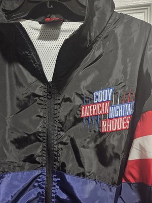 New Cody Rhodes Neon Nightmare Full-Zip Windbreaker Wrestling