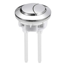 Toilet Tank Button Dual Push Flushing Toilet Button for 58mm 2.28" Hole