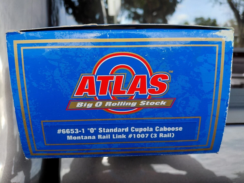 Atlas O Scale 6653-1 Standard Cupola Montana Rail Link Caboose #1008 (3 Rail) - Image 2 of 4