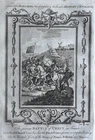 1785 Battle Of Crecy 1346, 100 Years War Black Prince Original Antique Print