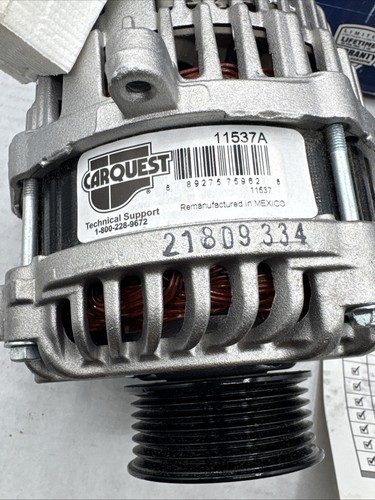 Alternador Carquest 11537A Acura ILX Honda Civic HR-V remanufacturado - Imagen 2 de 7