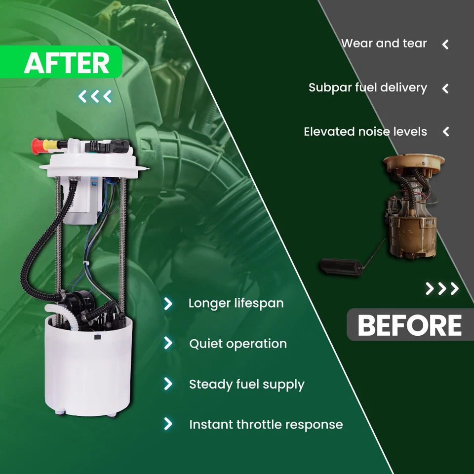 Conjunto de módulo de bomba de combustible apto para 10-15 Chevrolet Express 1500 2500 GMC Savana 2500 Foto 4 de 4