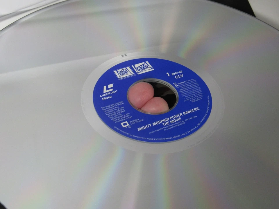 Mighty Morphin Power Rangers: The Movie (1995) Widescreen LD Laserdisc + FREE - Image 3 of 4