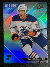 2024-25 Upper Deck Allure #92 Dylan Holloway Base Card Edmonton Oilers