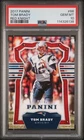 2017 #06/49 Panini Tom Brady #66 Red Knight PSA 10, pop 2