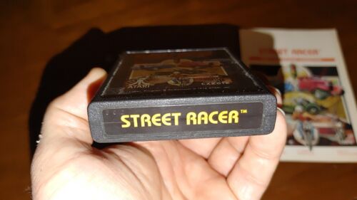 Atari 2600 Street Racer Game Cartridge with manual untested - Picture 3 of 5