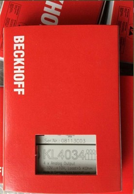 1PC New In Box Beckhoff KL4034 PLC Module FREE SHIP KL 4034