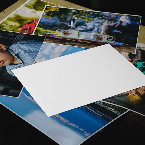 100 Sheets Fotopapier Druckpapier Selber Machen Laserdruckpapier - Zdjęcie 9 z 12