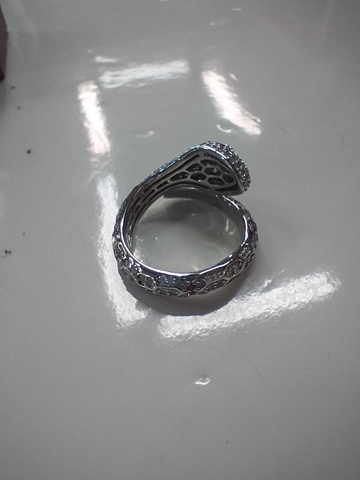 anello Serpente argento 925 donna - Immagine 3 di 4