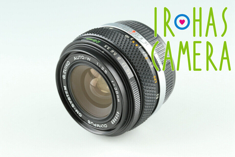 Olympus OM-System G.Zuiko Auto-W 28mm F/3.5 Lens #37289 F4 Olympus OM-System G.Zuiko Auto-W 28mm F/3.5 Lens #37289 F4