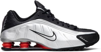 with box Nike Shox R4 Black Metallic Silver BV1111-008 Mens Size 10.5 G1N