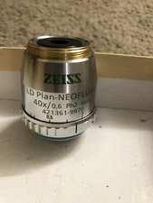 Zeiss Microscope Objective LD Plan-NEOFLUAR 40x/ 0,6 Ph2 Korr 421361-9970