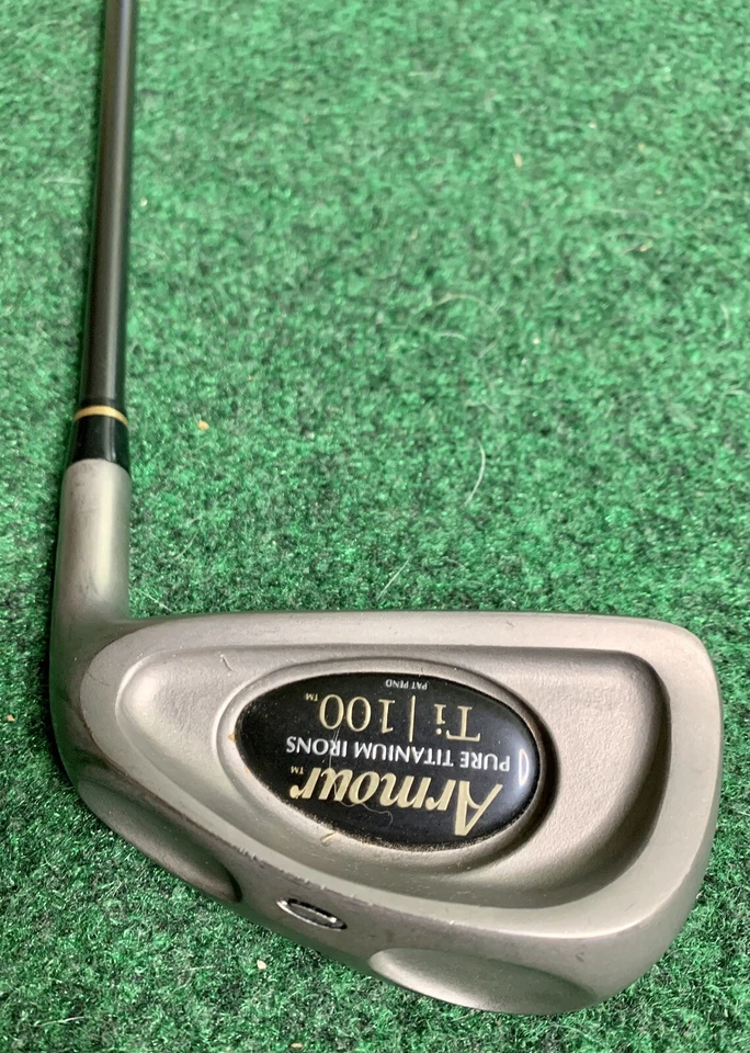 Armour Ti 100 Pure Titanium 4 Iron Factory Graphite Stiff Flex Shaft RH 39” - Image 3 of 4
