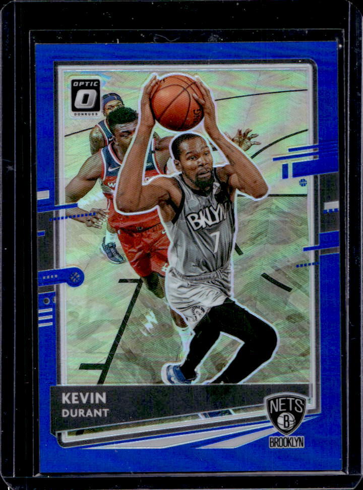 2020-21 Donruss Optic Kevin Durant Blue #25/59