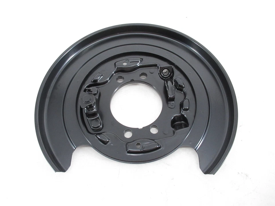 Placa de respaldo de freno trasero derecho pasajero genuino OEM Subaru 26704FJ002 Foto 3 de 4